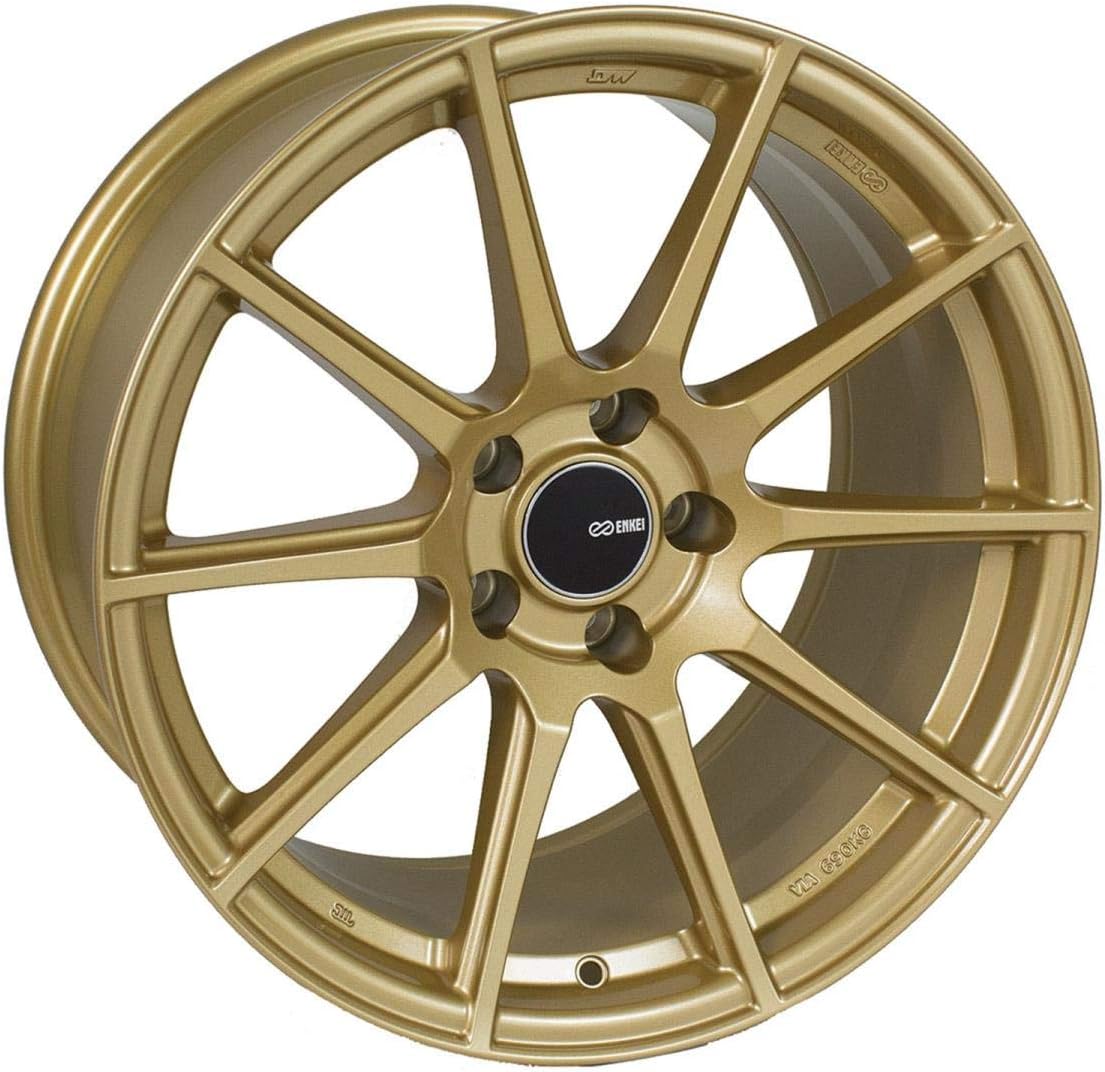 Enkei 499-885-6550GG TS-10 Tuning Wheel 18x8.5 +50 5x114.3 Gold Paint