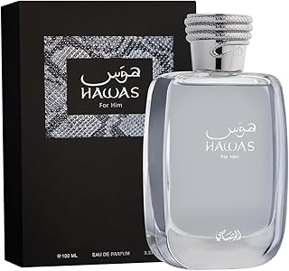 RASASI Hawas For Him Eau De Parfum Spray, Long Lasting Perfume for Men