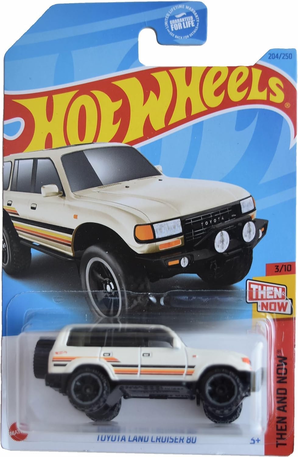 Hot Wheels Toyota Land Cruiser 80, Then and Now 3/10