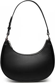 Barabum Retro Classic Hobo Clutch Shoulder Tote Clutch HandBag with Zipper Closure for Women