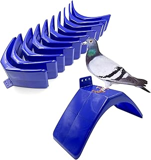 Pigeon Perch,Racing Pigeons Loft Perches Supplies,10PCS Lightweight Dove Rest Stand for Pigeon and Birds