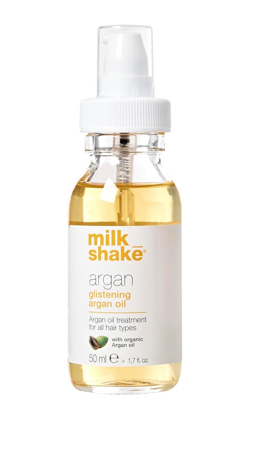 milk_shake Glistening Argan Oil - Argan Hair Oil for Dry Damaged Hair