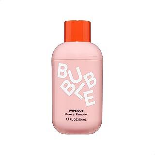 Bubble Skincare Wipe Out Makeup Remover - Hydrating Face & Eye Makeup Remover Enriched with Vitamins & Antioxidants - Fragrance-Free Skin Care Suitable For All Skin Types (50ml)