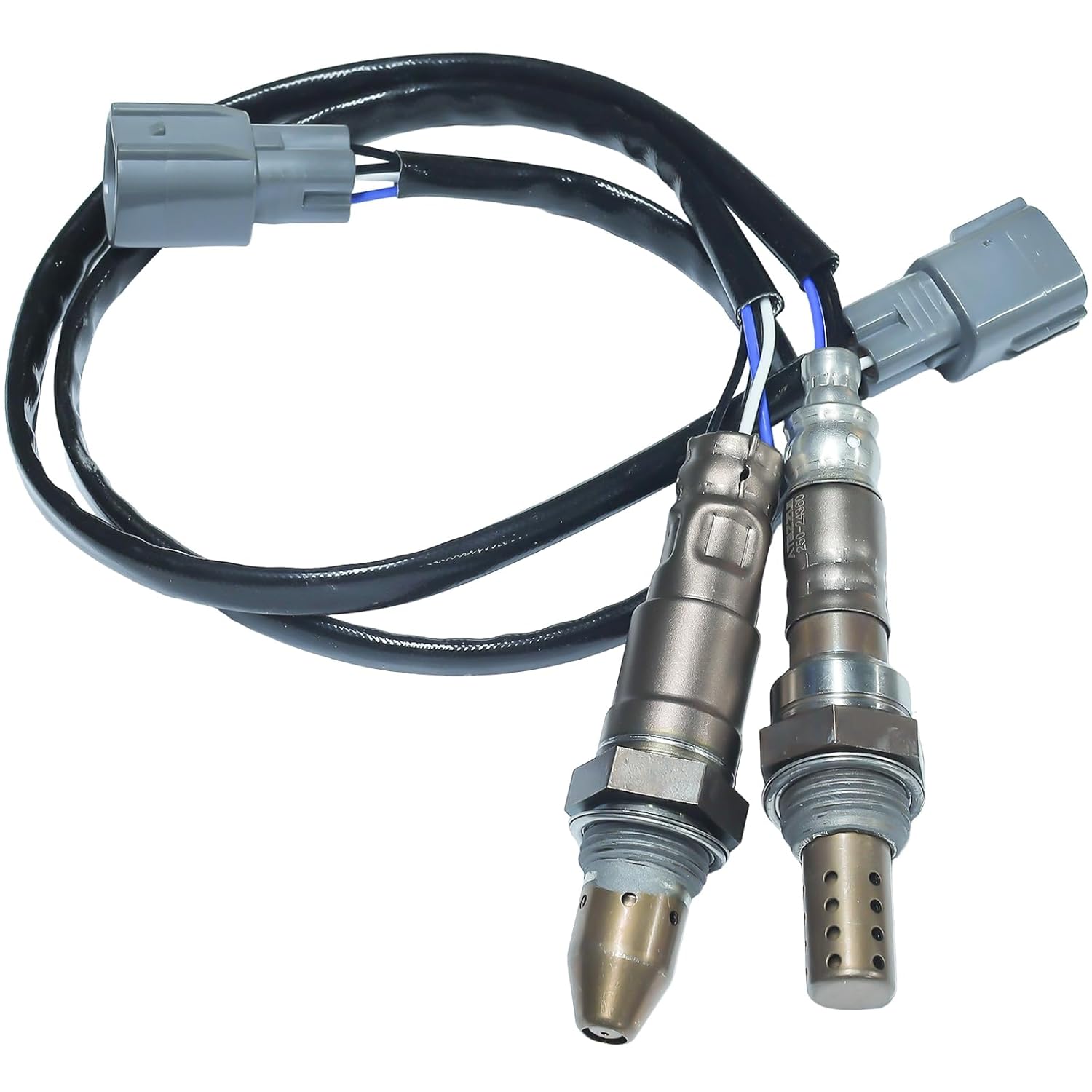 Air Fuel Ratio Sensor O2 Oxygen Sensor 250-54084 250-24360 Upstream and Downstream Fit for Toyota Camry RAV4 Scion tC Lexus ES300h 2.5L L4, 2011 2012 2013 2014 2015 2016 2017 2018, 2 Pcs
