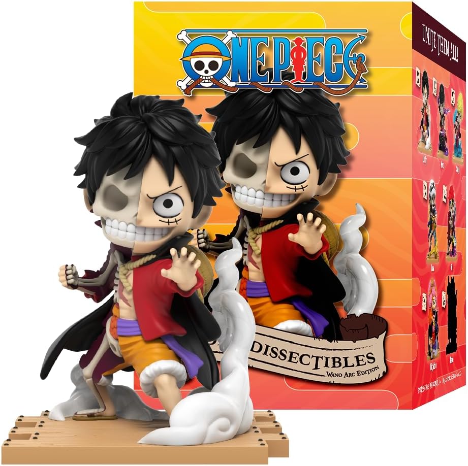 Mighty Jaxx Freeny's Hidden Dissectibles: One Piece Series 7 (Wano Arc Edition) | Blind Box Collectible Figurines | Pack Contains Random Figure