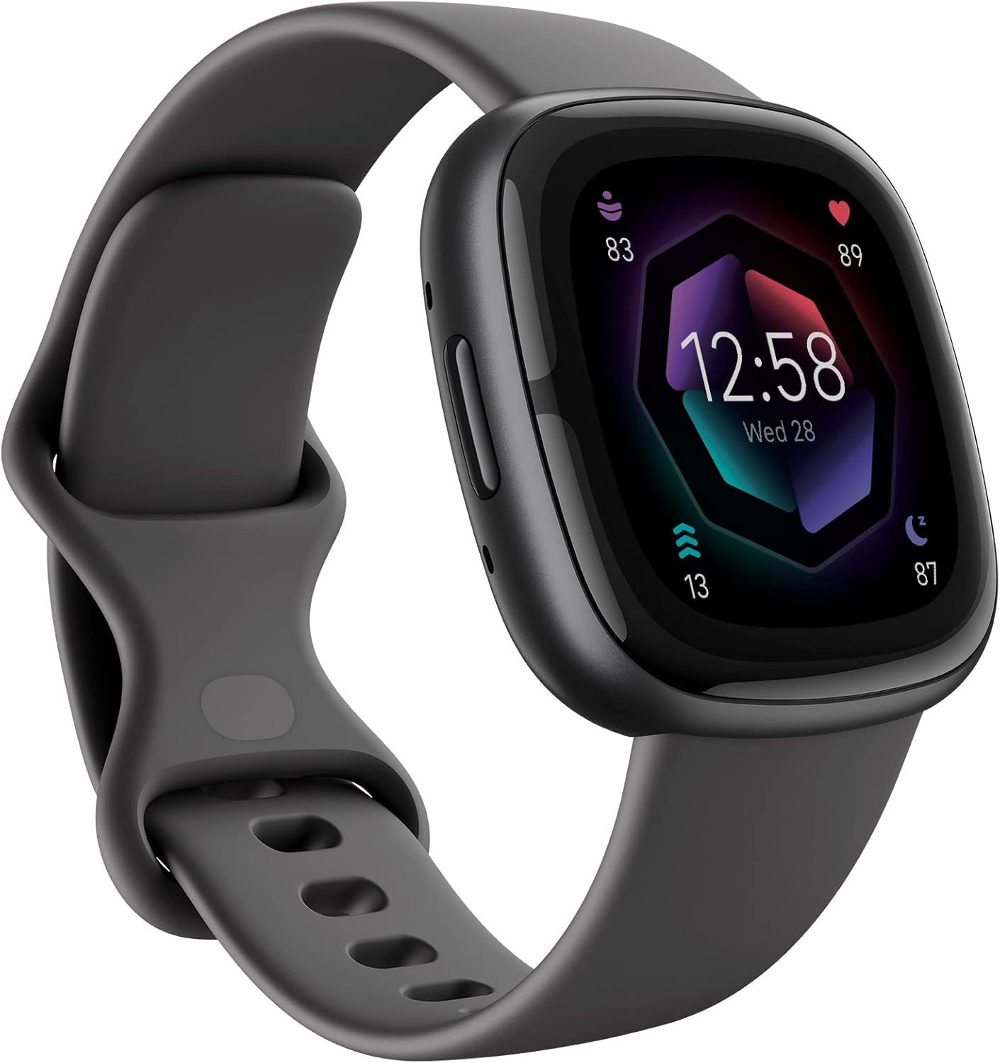 Google Fitbit Sense 2 Health and Fitness Smartwatch with built-in GPS, advanced health features, up to 6 days battery life - Compatible with iOS 15 or higher & Android OS 9.0 or higher