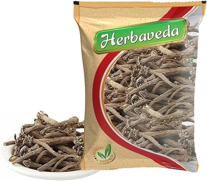 Veena Herbaveda - Akarkara Irani 100g | Akarkara Asli | Anacyclus Pyrethrum | Pellitory Root