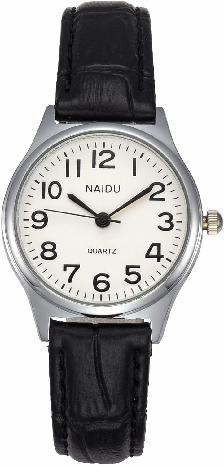 MANIFO Women’s Classical Arabic Numerals Analog Quartz Wrist Watch, 3 ATM Water Resistant