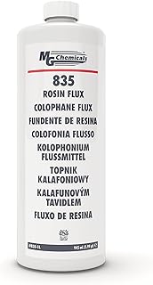 MG Chemicals - 835-1L Liquid Rosin Flux, for Leaded and Lead Free Solder, 1 Liter Bottle, 31.9 Fl Oz (Pack of 1)