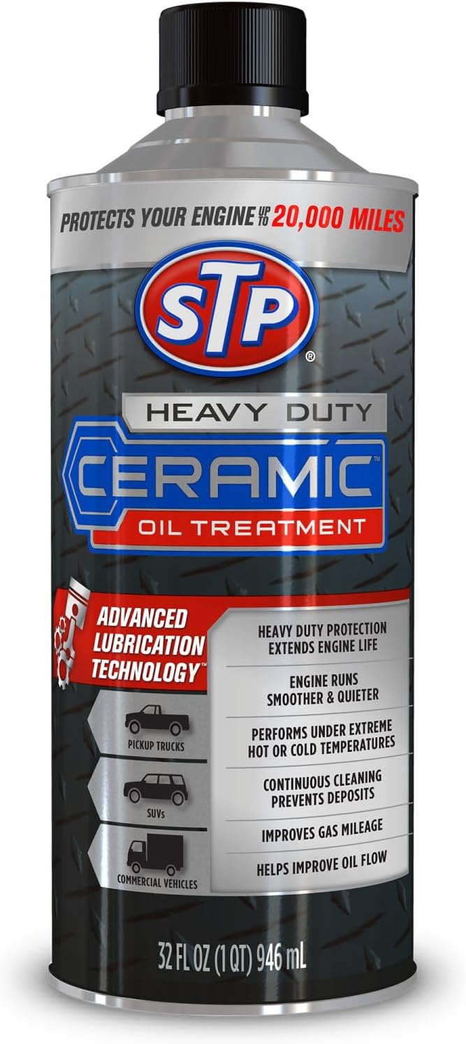 STP Heavy Duty Ceramic Engine Oil Treatment for Extreme Conditions
