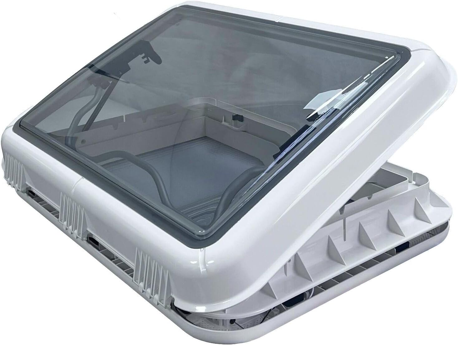Sky Max LED Light Crystal Dome Roof Vent 820x620 Shower Hatch for Camper Caravan