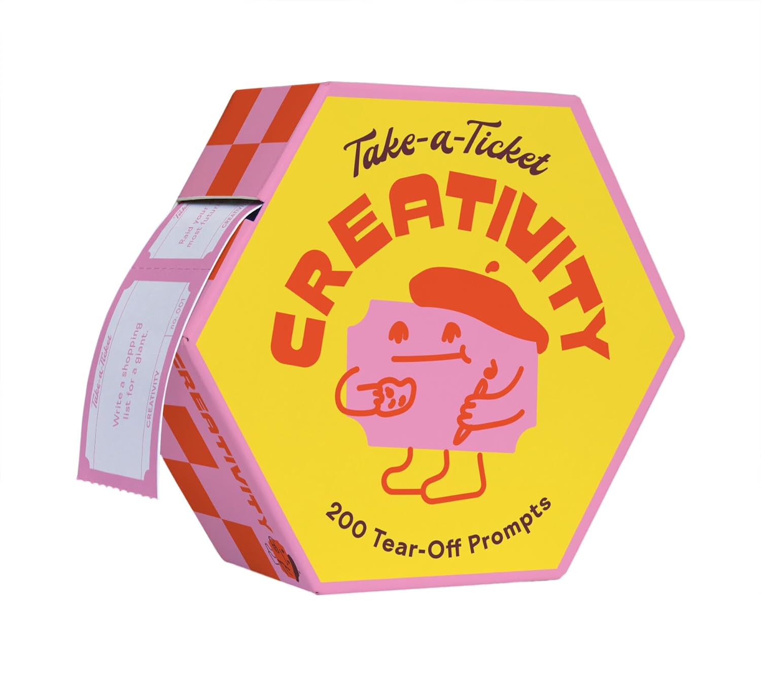 Chronicle Books Take a Ticket: Creativity - 200 Tear-Off Prompts