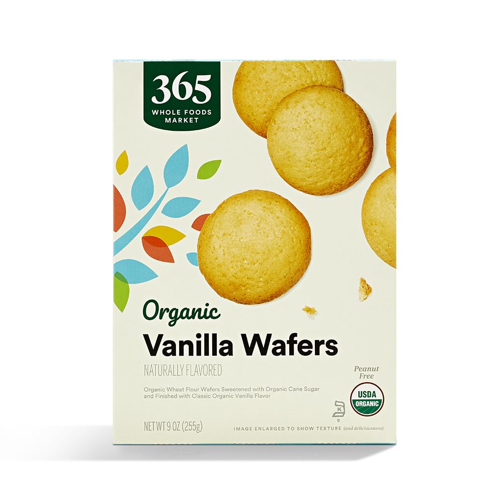365 by Whole Foods Market, Organic Vanilla Wafers, 9 OZ