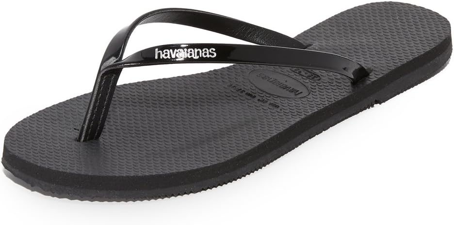Havaianas Women's You Metallic Sandal, Black,41/42 BR (11-12 M US)