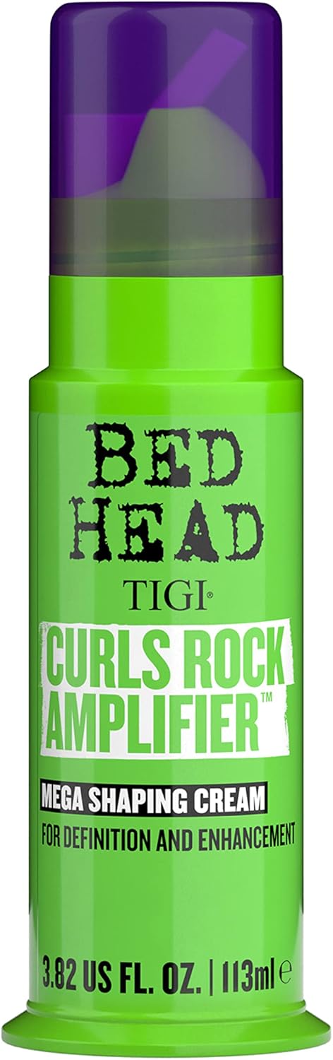 Bed Head By TIGI Curls Rock Amplifier Curl Cream for Curly Hair, the Ultimate Curl Cream for Curly Hair Care 3.82 fl oz