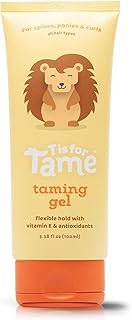 T is for Tame - Kids Hair Styling Gel, All-Natural Alcohol-Free Hair Gel for Kids & Toddlers, 2023 Launch Date (3.38 Fl Oz Pack of 1)