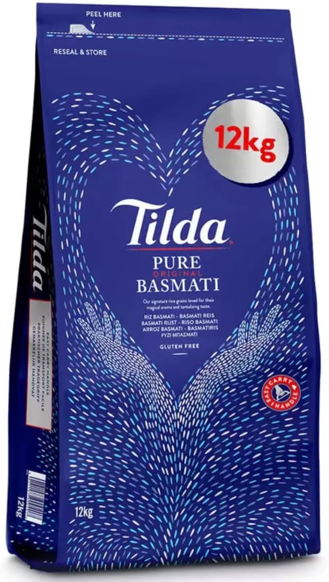 Tilda Pure Basmati Rice 12Kg