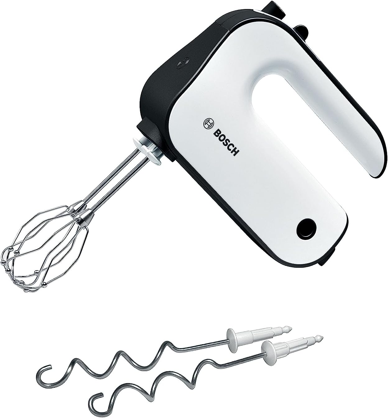 Bosch CleverMixx Styline MFQ4020GB Hand Mixer 450 W - White & Black