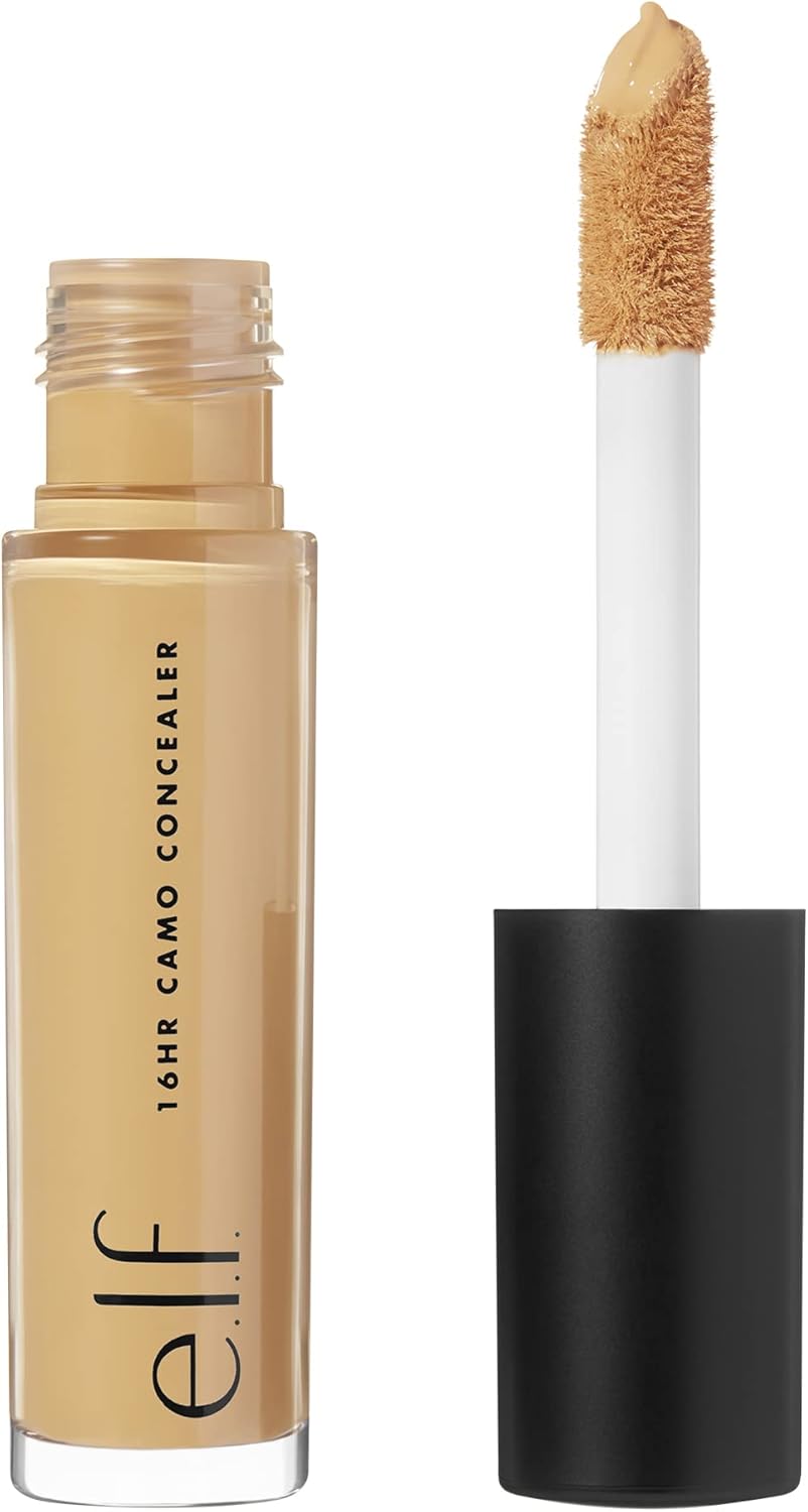 e.l.f. 16HR Camo Concealer, Deep Caramel, 0.036769 Kg