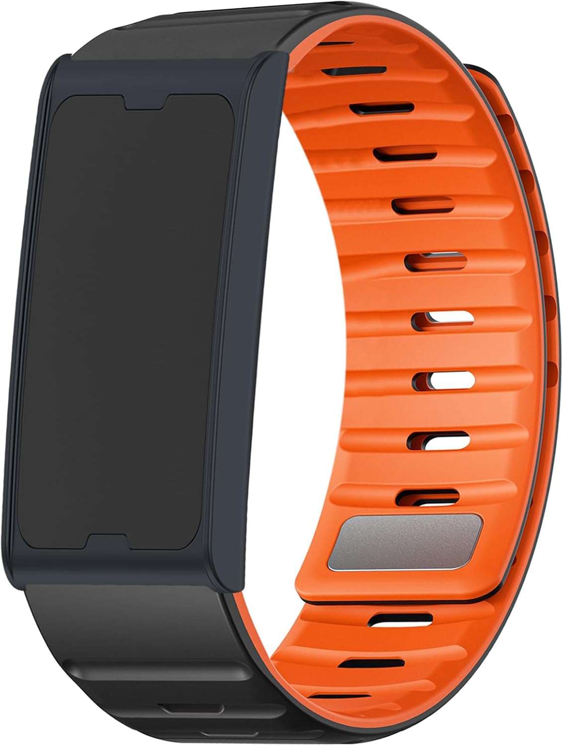 Replacement Band Compatible for Amazfit Helio Strap/CMF Watch 3 Pro, Soft Breathable Silicone Strap, Waterproof Sport Watch band, Durable Quick Release Magnetic Buckle Wristband