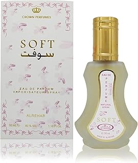 Al-Rehab Soft Eau de Parfum Spray for Women, 1.18 Ounce
