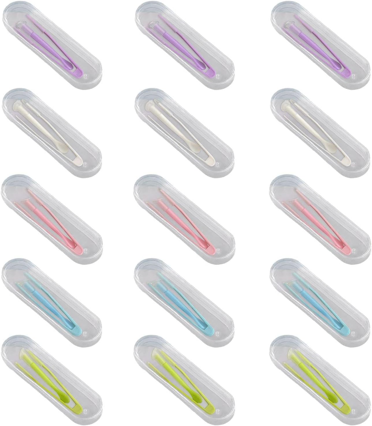 15 Pairs Of Contact Lens Tweezers, Contact Lens Wearers, Contact Lens Removers, Contact Lens Wearing Aids, Contact Lens Accessories
