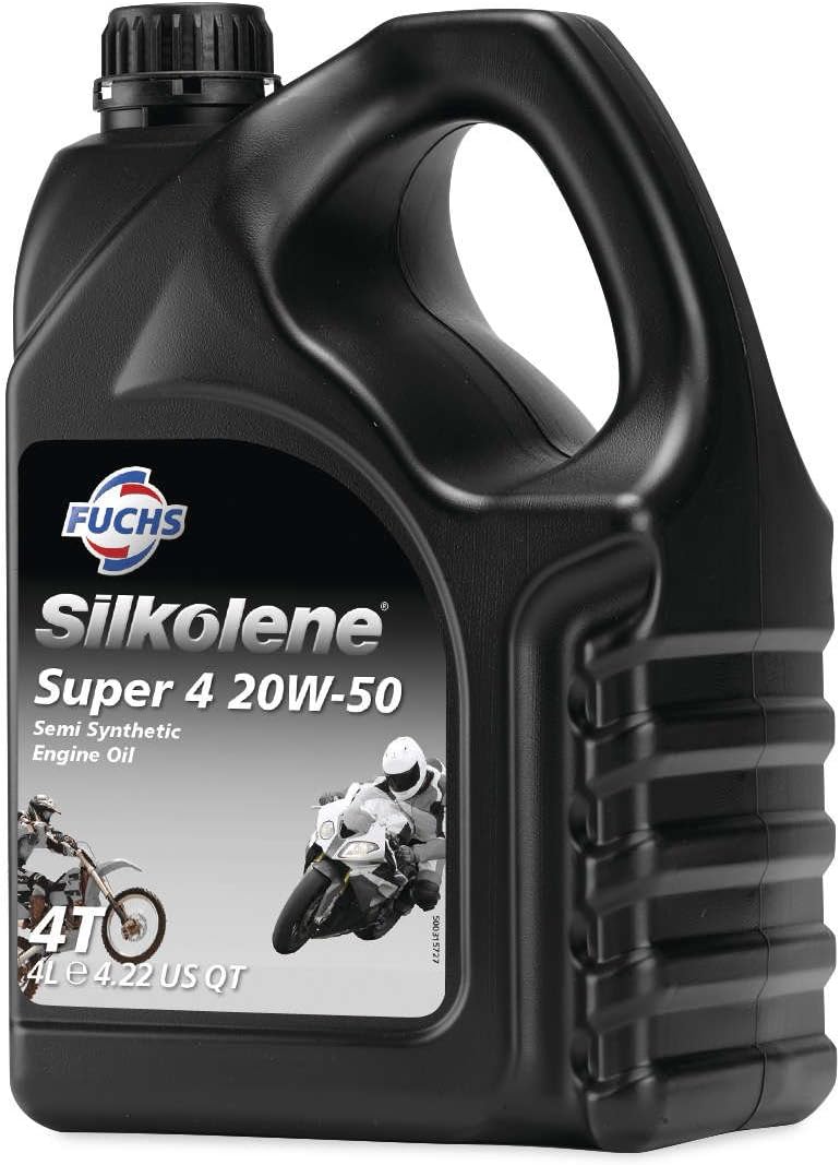 Silkolene 4 Lsilk Super4 20W 50 4Lt 600989712 New