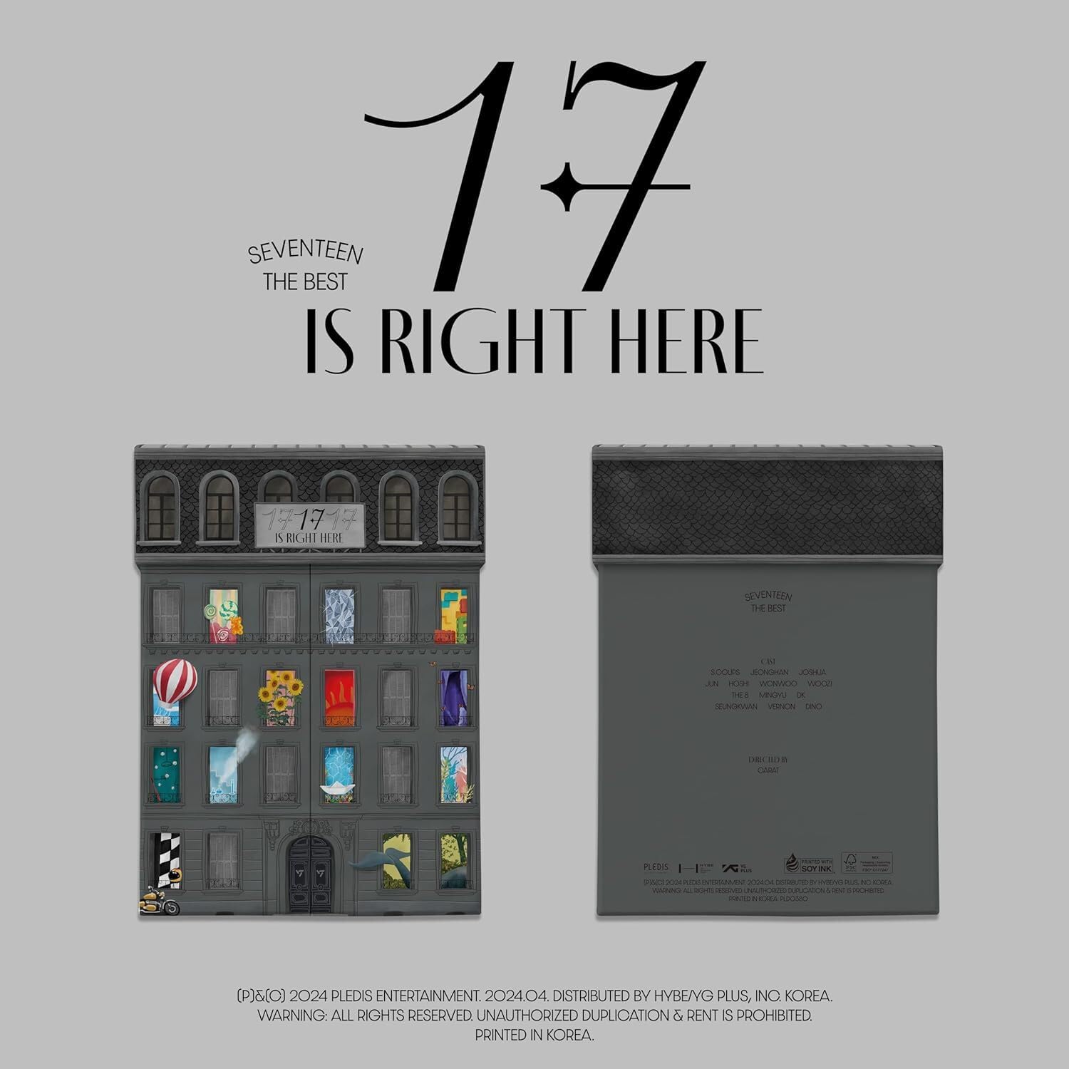 SEVENTEEN BEST ALBUM '17 IS RIGHT HERE' [HERE Ver.]