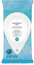 Summer's Eve Fragrance Free Gentle Daily Feminine Wipes, Removes Odor, pH balanced, 32 Count