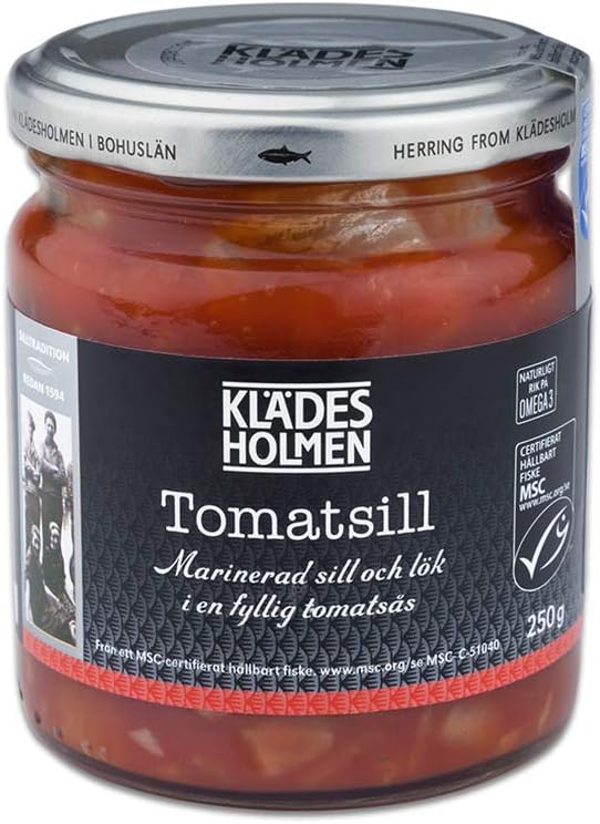 Kladesholmen, Pickled Herring, Tomato Flavor 250g