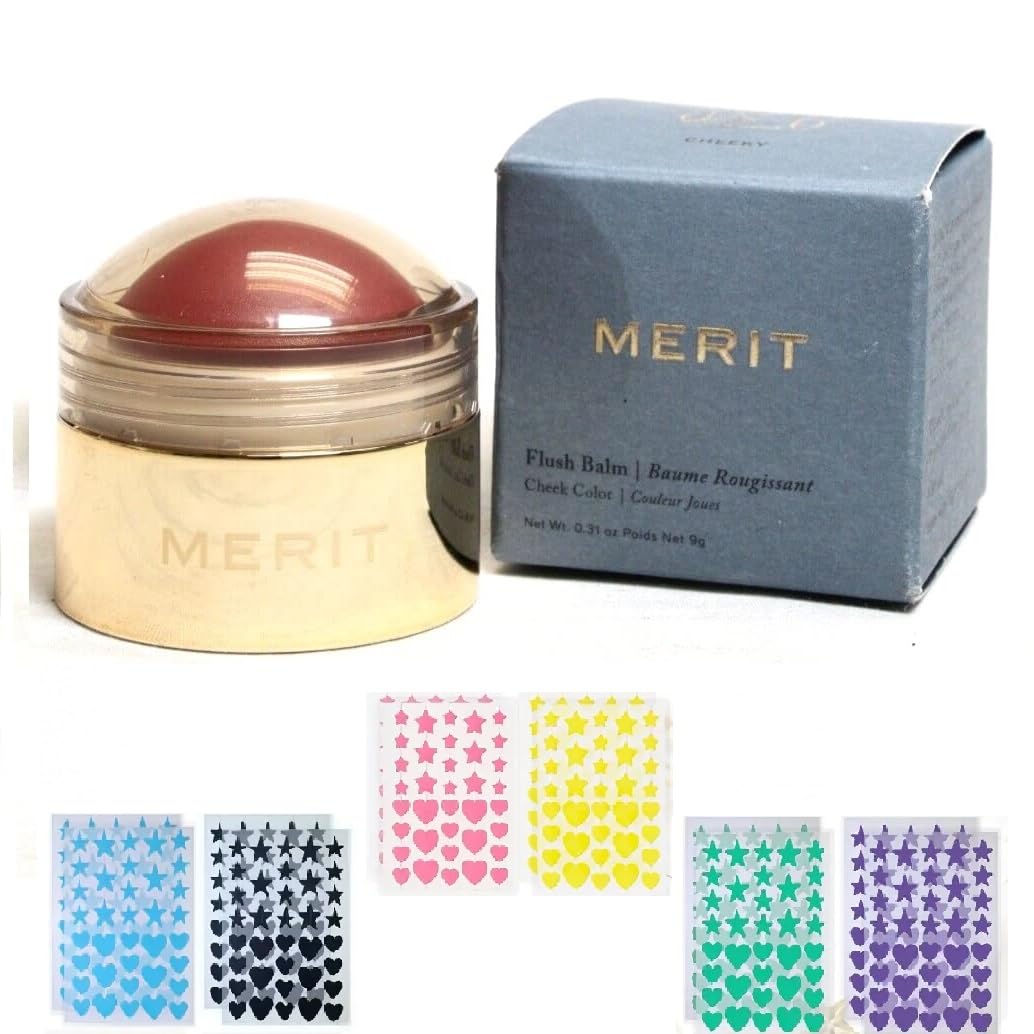 M Flush Balm Cream Blush Cheeky (0.31oz) + Bonus Acne Patch (36 Pieces)