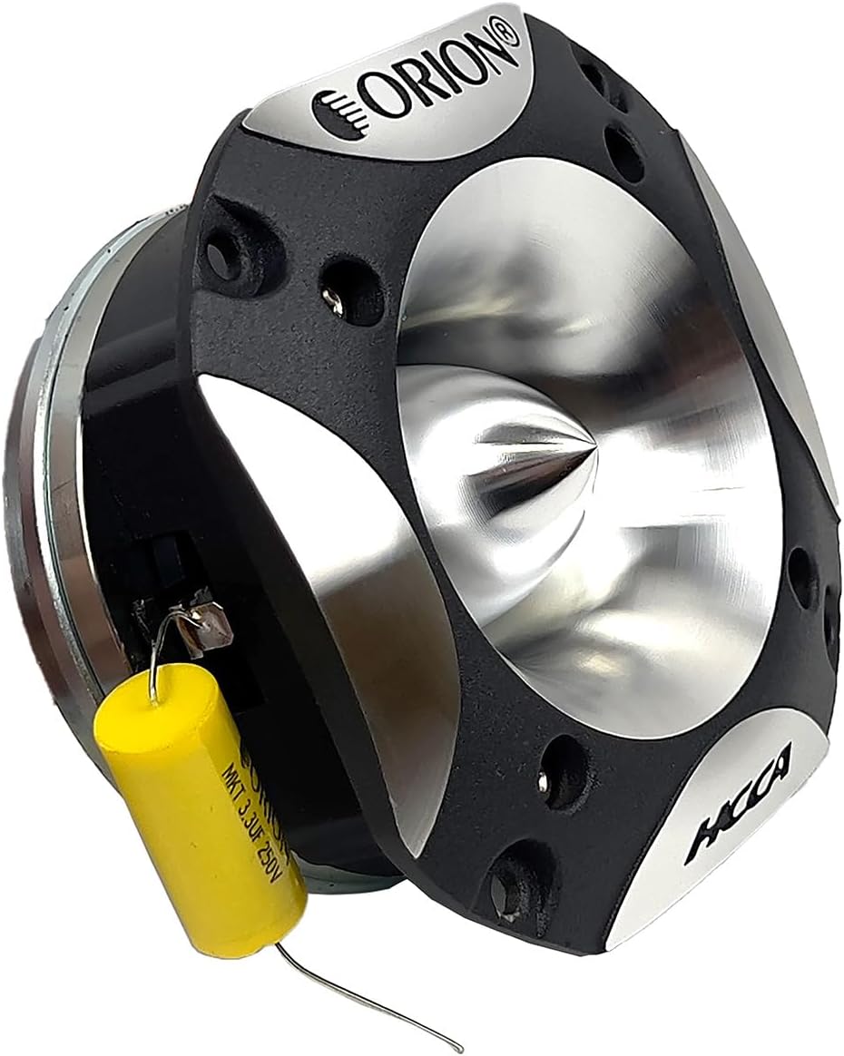 ORION HCCA Series TN1 4.5” Super Neodymium Bullet Tweeter | Aluminum Diaphragm W/Flex Ring, 1.5” Voice Coil, 175W RMS, 700W Max, Built-in Crossover - High Performance Pro Car Audio Tweeter (Single)