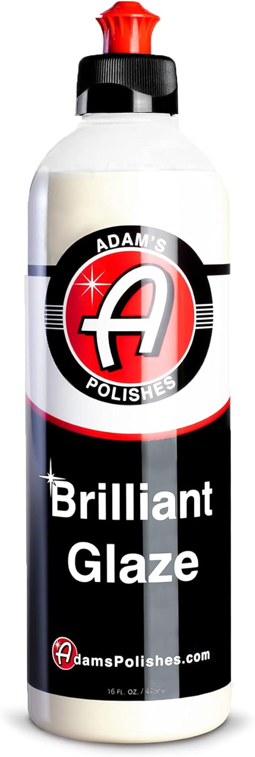 Adam's Polishes Brilliant Glaze 16oz - Amazing Depth, Gloss and Clarity - Achieve that Deep, Wet Looking Shine - Super Easy On and Easy Off