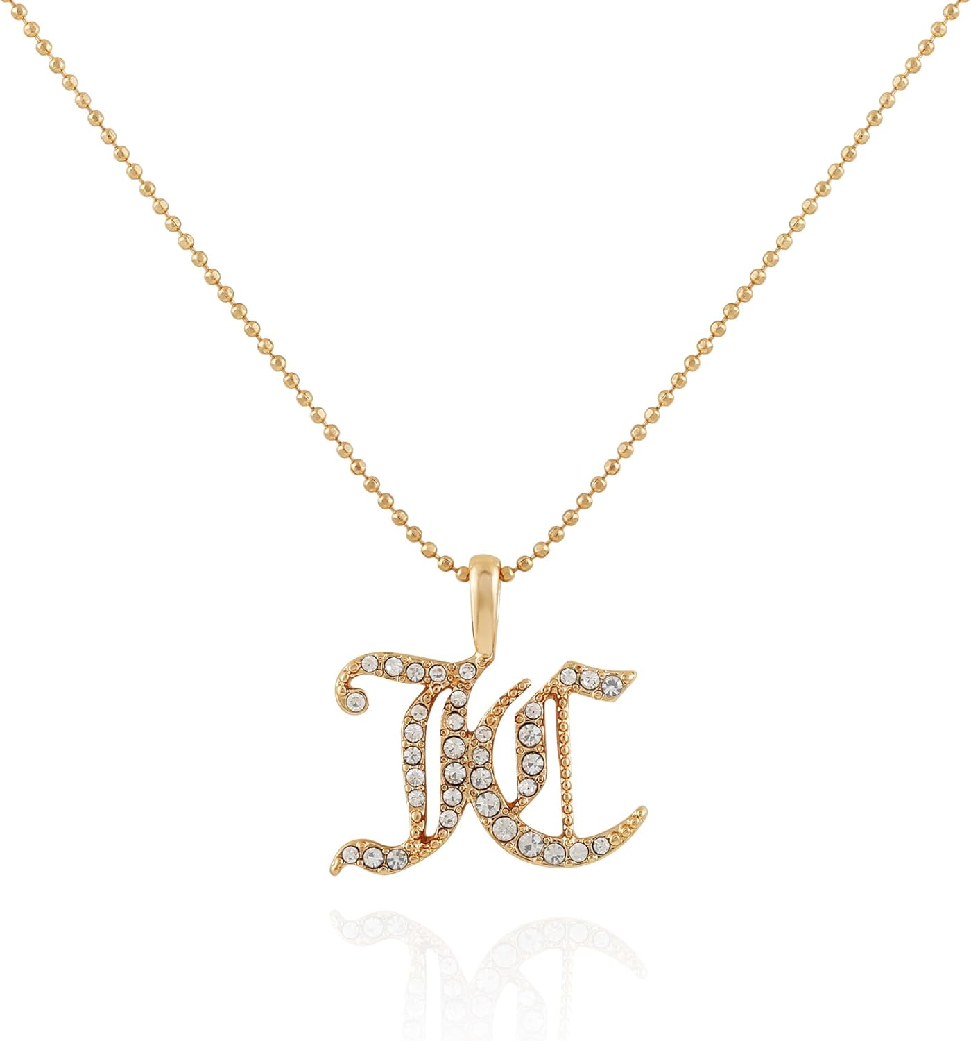Juicy Couture Pendant Charms Goldtone Necklace