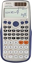 Scientific Calculators, IPepul Math Calculator with 417 Function, Solar Battery Power and 4-Line Display, School Supplies for Middle High College Students Teachers(991ES Plus)