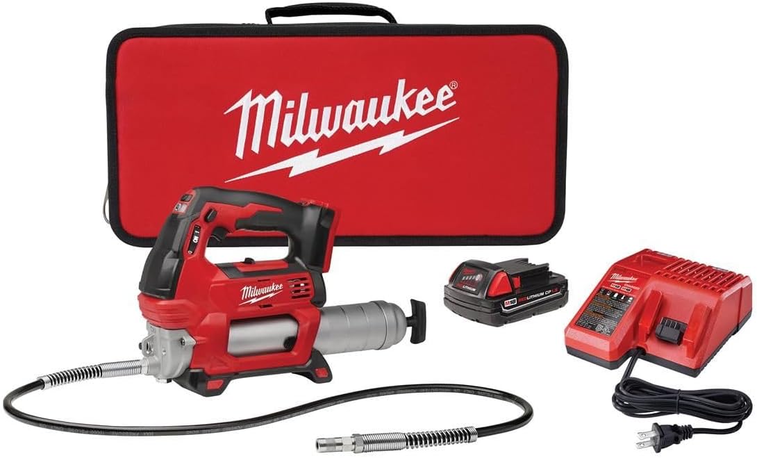 M18 Cordless 2-Speed Grease Gun Kit - No. 2646-21CT