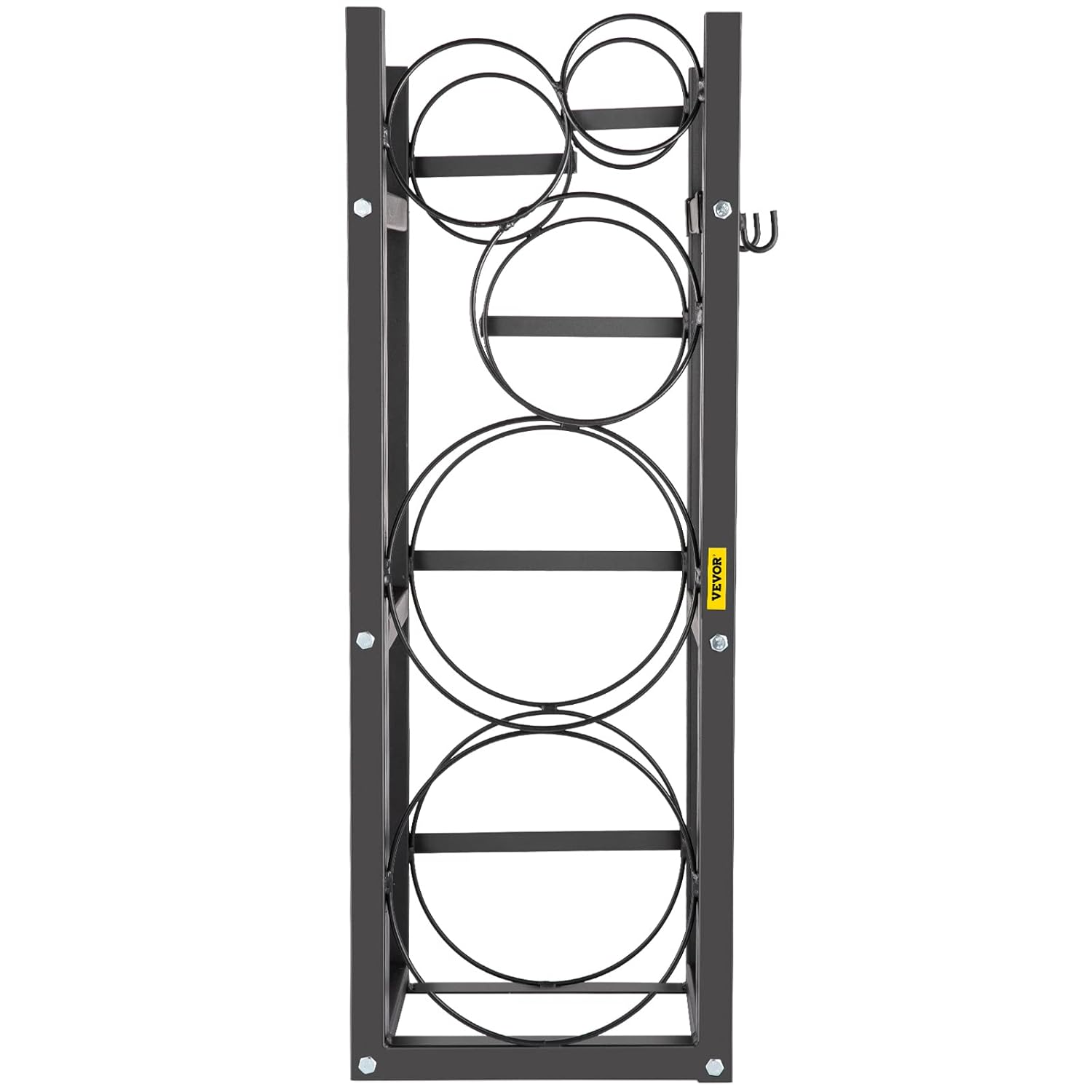 BestEquip Refrigerant Tank Rack with 2-30lb and Other 3 Saving Space Cylinder Tank Rack 35x13x14-inch Refrigerant Cylinder Rack Gas Cylinder Racks and Holders for Gas Oxygen Nitrogen Storage