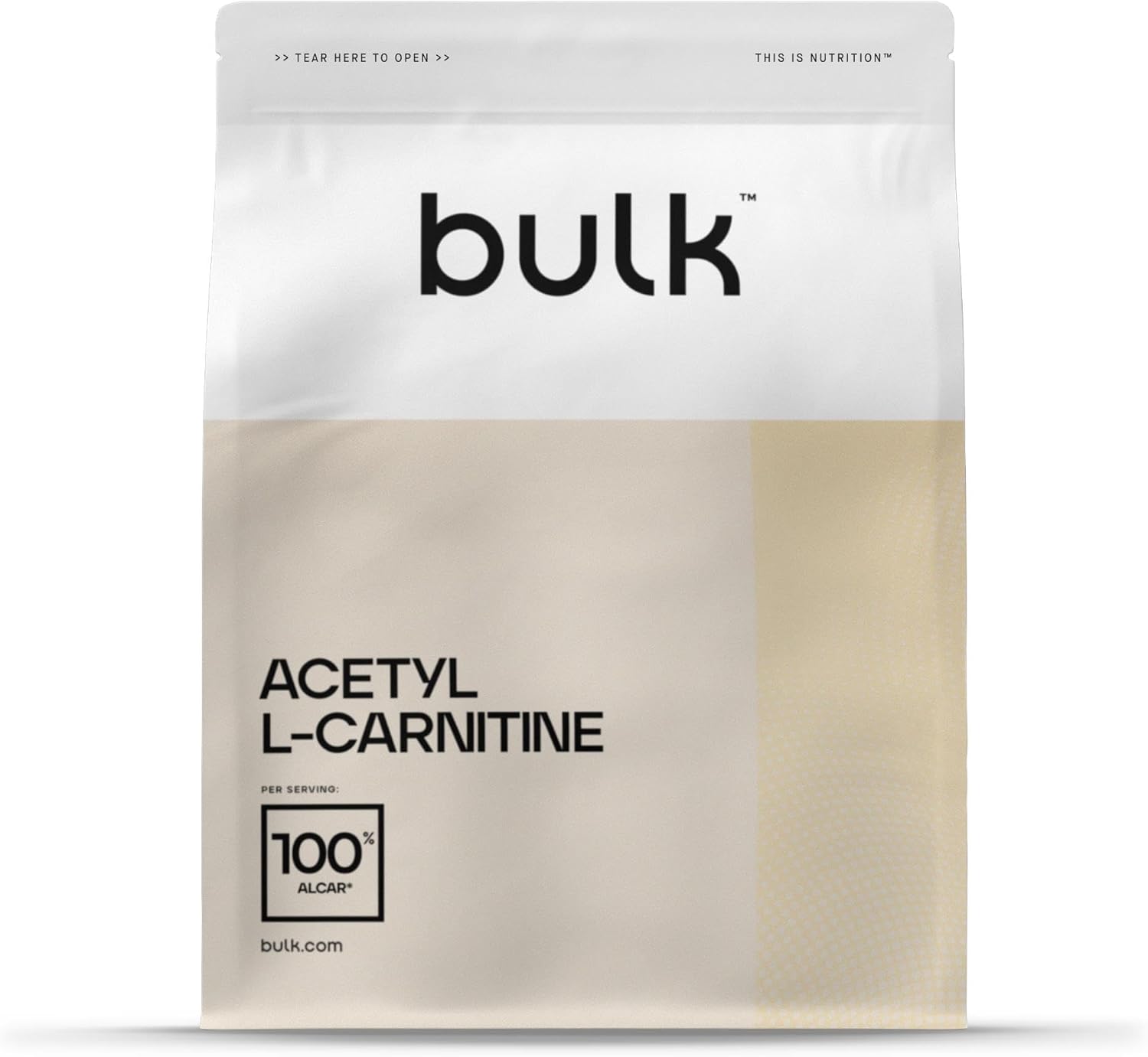 Bulk Pure Acetyl L-Carnitine (ALCAR) Powder, 100 g, Packaging May Vary