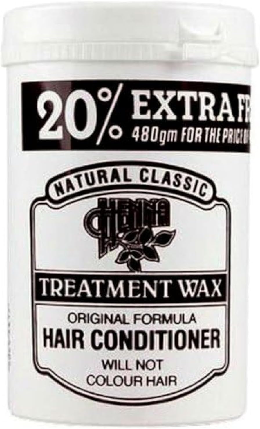 Natural Classic The original English Henna - Treatment Wax - 480 ml