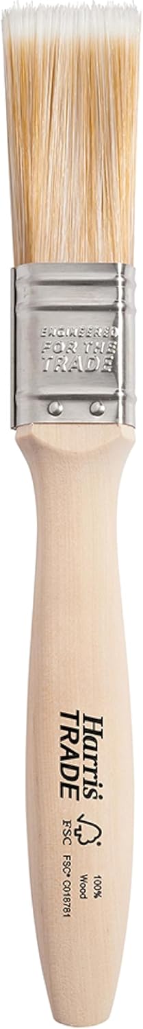 Harris Trade Fine Tip Emulsion & Gloss Paint Brush 1", Wood, Multicolor, L