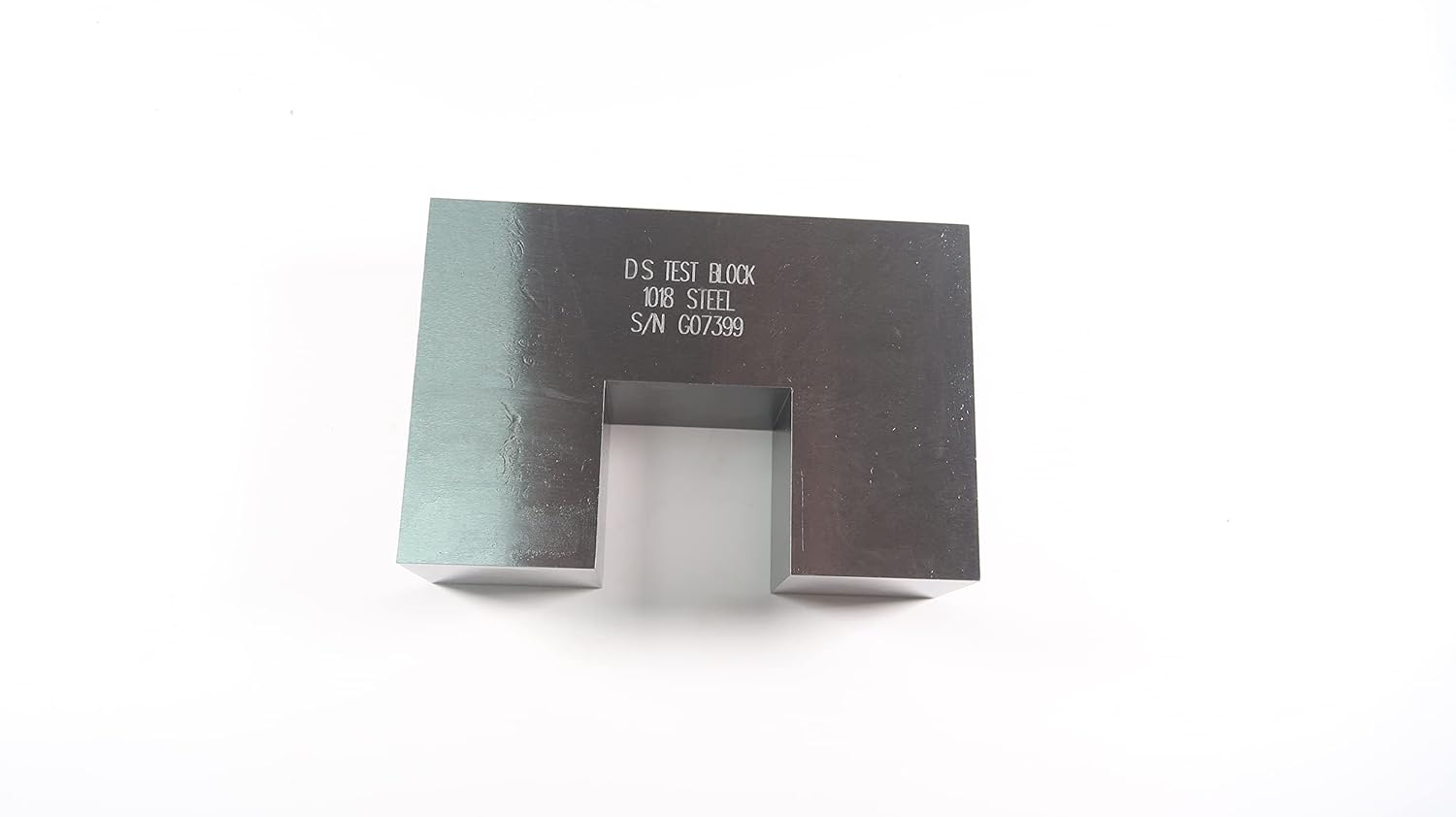 Ray-Check AWS-DS Sensitivity Distance Calibration Block Carbon Steel Test UT Block 1018 Steel