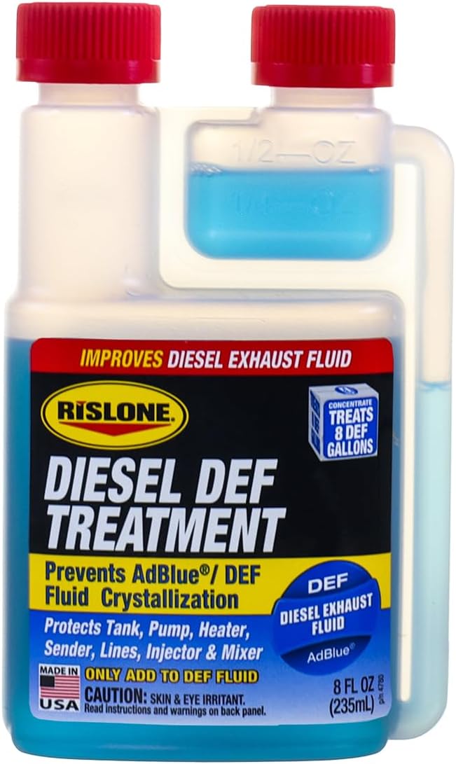 Rislone 4780 Diesel DEF Treatment | Prevents AdBlue/DEF Fluid Crystallization, 8 oz