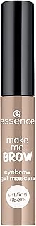 essence | 3-Pack Make Me Brow Eyebrow Gel Mascara | Infused with Fibers to Fill & Sculpt | Vegan & Paraben Free | Cruelty Free (01 | Blondy Brows)