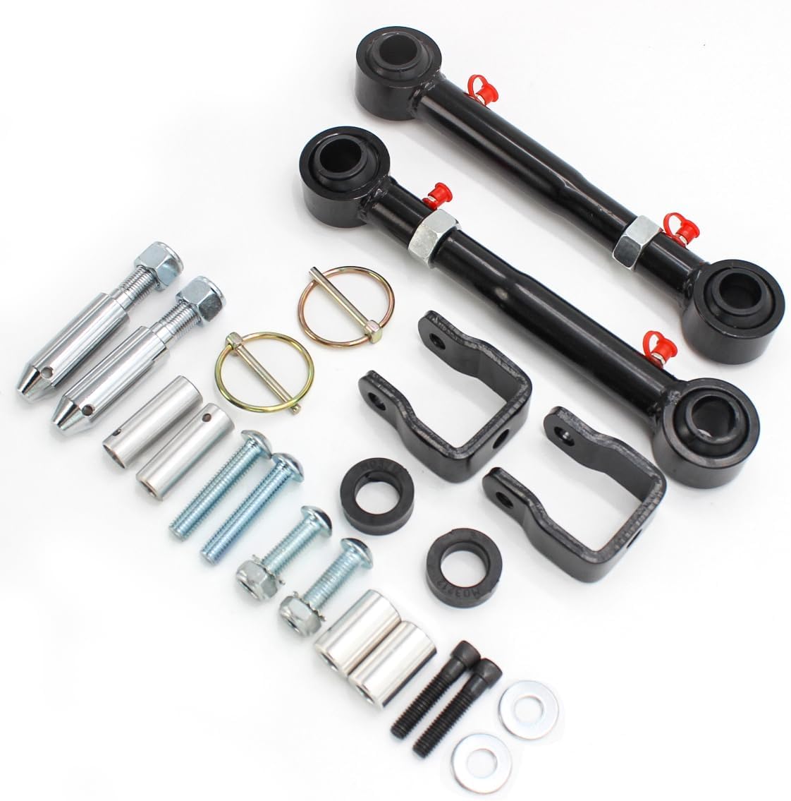 2.5" - 6" Lift Front Sway Bar Quicker Disconnect System for 1998-2006 Jeep Wrangler TJ & 1984-2001 Cherokee XJ - High-Performance Off-Road Suspension Upgrade