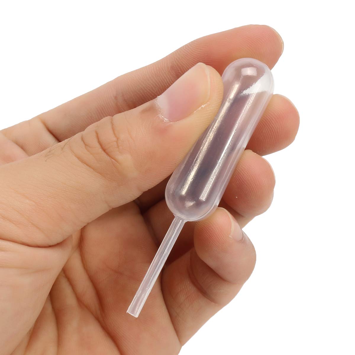 100Pcs Jam Pipettes, 4ml Disposable Plastic Sauce Transfer Pipettes Squeeze Cupcake Chocolate Dropper