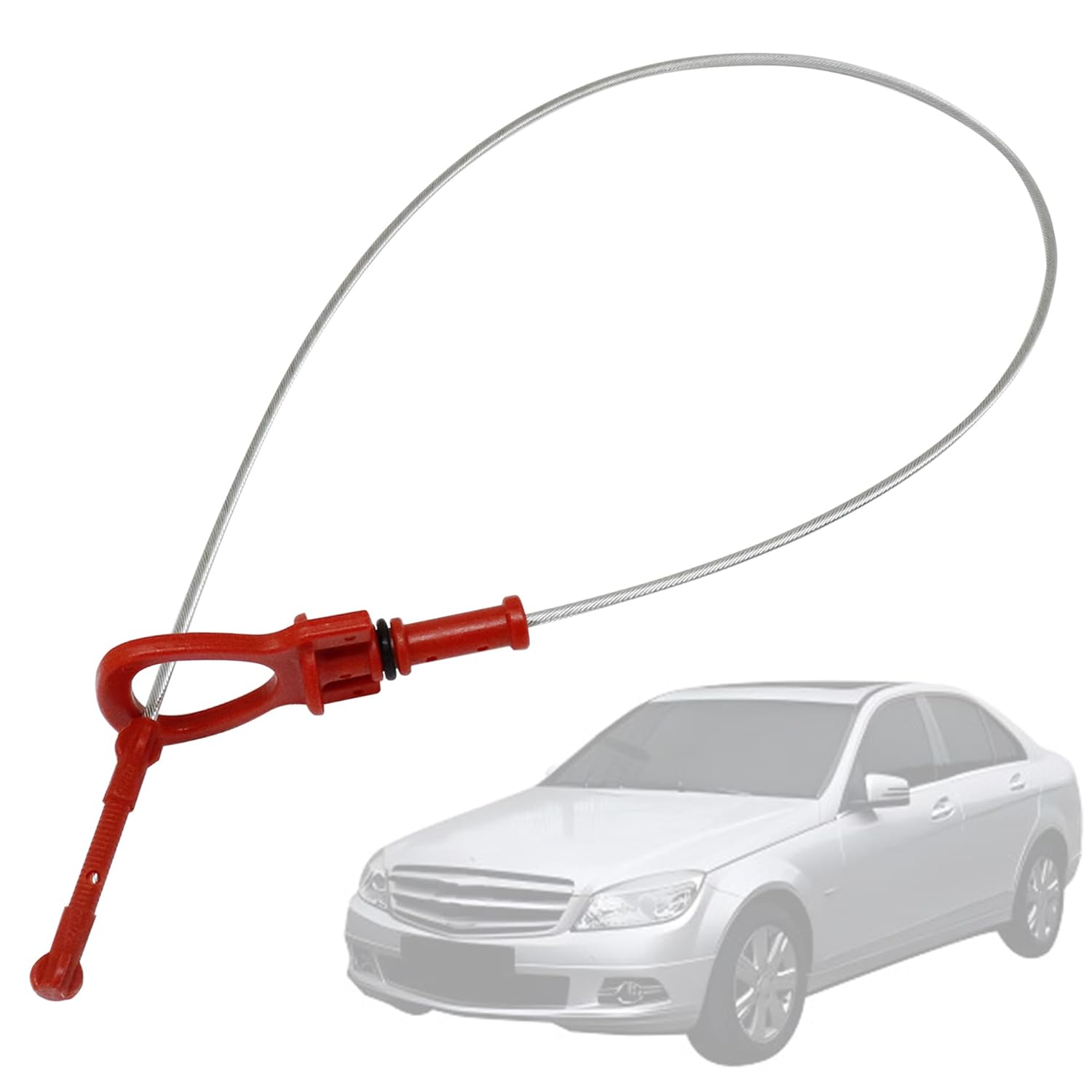 XQSMWF 1Pcs Oil Dipstick 2710108001 Compatible with Mercedes C250 2012 2013 2014 2015