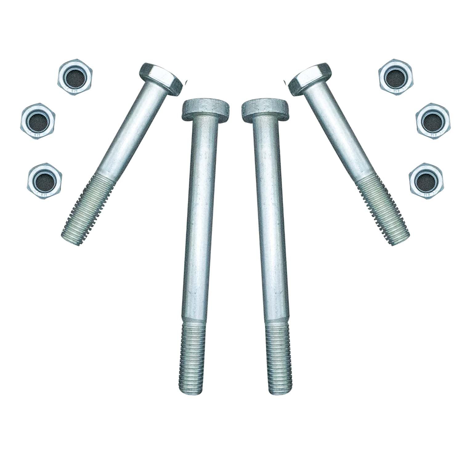9551 Engine Mounting Bolt Set (71-on) for All VW Aircooled Engines and Dune Buggy（2 Sets）, black