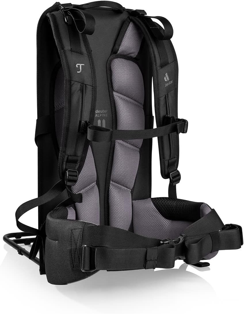 ROCKSTER AIR 2 Backpack – Premium Transport System with Stable, Lightweight Aluminum Frame (Black)