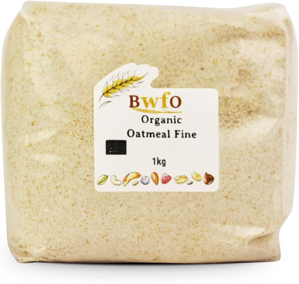 Organic Oatmeal Fine 1kg (BWFO)