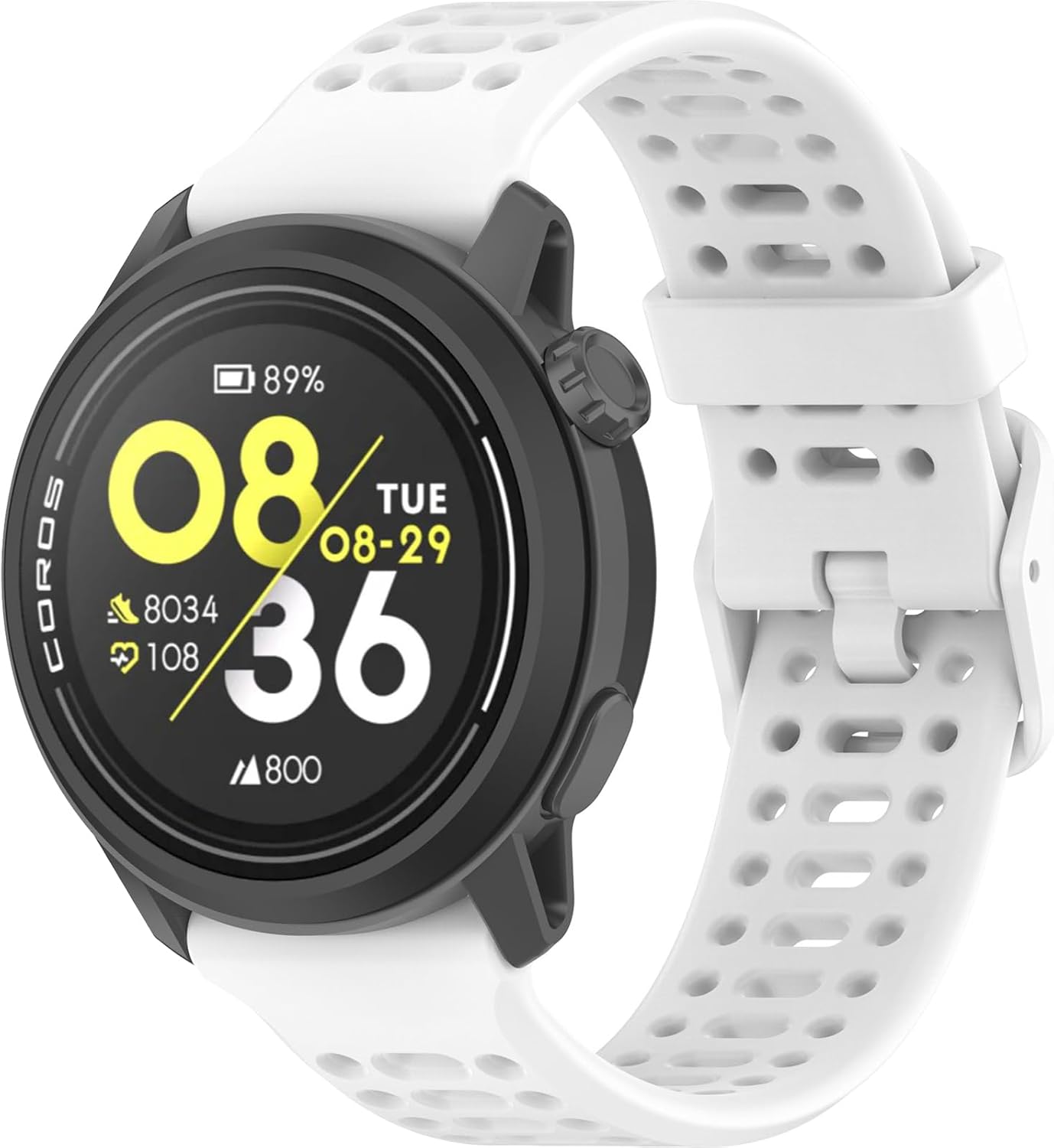 Harikiri 20mm 22mm Sport Silicone Bands Compatible with COROS PACE 3/APEX 2 Pro/PACE 2/APEX Pro/APEX 2/APEX 46mm/APEX 42mm for Men and Women